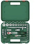 Bosch Handwerkzeuge 1/4"- + 1/2"-Ratschen-Set 57-tlg. Ausf&uuml;hrung: 1/4"- +