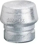 Schlagkopf f&uuml;r Schonhammer Simplex, Weichmetall, hart Kopf-&Oslash;: 30 mm