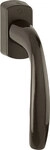 HOPPE Fenstergriff New York 0810/US10, Standard, eckig, 7/32-42,F8707,ohne Schrauben