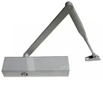 Oben-T&uuml;rschlie&szlig;er DORMA TS 83, mit Gest&auml;nge, Aluminium