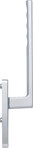 HOPPE Handhebelgarnitur Toulon HS-0737/419N-AS, innen, PZ Farbton: