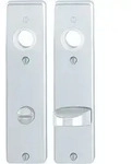 HOPPE Kurzschildpaar 202KP, eckig o. No., WC/S 78, TS 40, F1 Farbton: