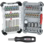 Bosch Extra Hard Set, 44+1‐tlg. im Pick and Click-Koffer Ausf&uuml;hrung: 44+1‐tlg.