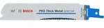 Bosch PRO Thick Metal precise S937HBF Blatt, 1,1 x 25 x 150 mm, 5-tlg....