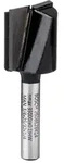Bosch PRO Nutfr&auml;ser, zweischneidig, &Oslash; 3/4" x L 49/64", Schaft 1/4" Schaft:...