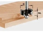Festool Falzfr&auml;ser-Wendeplatten HW S8 D38/12 Ausf&uuml;hrung: Wendeplatten HW S8 D38/12