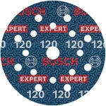 Bosch EXPERT O780 Folienschleifscheibe, 125 mm, G120 Scheibendurchmesser mm: