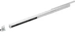 Gleitschiene DORMA G-EMR, Edelstahl Farbton: wei&szlig;aluminium