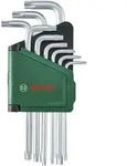 Bosch Handwerkzeuge Torxschl&uuml;ssel-Set 9-tlg. Profil: Torx