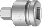 Kraft-Schraubendreher-Einsatz 3/4" f&uuml;r Innen-6-kant-Schrauben Schl&uuml;sselweite: 22 mm
