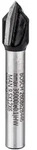 Bosch PRO V-Nutfr&auml;ser, 6 mm, D1 9,5 mm, L 12,35 mm, G 45 mm, 90&deg; Schaft mm: