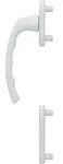 HOPPE Fenstert&uuml;r-Halbgarnitur Li&egrave;ge 0540/66N/66NS, N 10, Profilzylinder gelocht