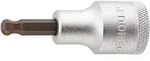 Schraubendreher-Einsatz 1/2" f&uuml;r Innen-6-kant-Schrauben Schl&uuml;sselweite: 8 mm