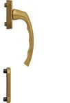 HOPPE Fenstert&uuml;r-Halbgarnitur Li&egrave;ge 0540/U26/49PNS, N 10, Profilzylinder...
