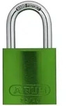 ABUS Vorh&auml;ngeschloss 72/40-72IB/40 TITALIUM Farbe: Gr&uuml;n|Gr&ouml;&szlig;e: 72/40