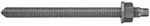 fischer Ankerstange RG M 16 x 250 R nicht rostender Stahl; Mit Au&szlig;engewinde