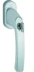 HOPPE Fenstergriff Li&egrave;ge 0540S/U26, abschlie&szlig;bar, oval,7/37,F1 Farbton: