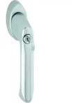 HOPPE Fenstergriff Brest 0739S/US954 100NM, abschlie&szlig;bar, Spitz, 7/32-42,F1...