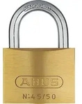 ABUS Zylindervorhangschloss 45, doppelte Verriegelung, Messing massiv