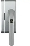 ABUS Fenstergriff-Schloss FO400A, mit Alarm, gleichschlie&szlig;end Farbe: Silber