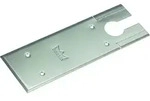 Deckplatte DORMA BTS 75 V, Edelstahl