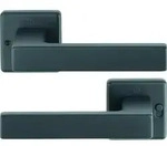 HOPPE Dr&uuml;ckergarnitur 1769/52VR,verriegelbar,8,DL,F9714M,TS37-47 Farbton: schwarz