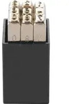 Schlagzahlen-Satz, 9-teilig (0-9), TURNUS Schrifth&ouml;he: 4 mm