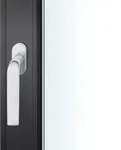 FSB Fenstergriff 34 1267, Standard, oval,Vierkant 7/24-38, edelstahl fein matt