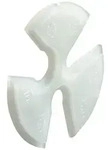 fischer Distanzausgleichs-Disk DAD 1 Farbe: wei&szlig;|Dicke: 3 mm