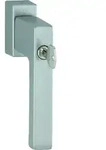HOPPE Fenstergriff Toulon 0737S/US947-1 100NM, abschlie&szlig;bar, eckig, 7/32-42,F9