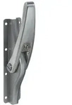T&uuml;rtreibriegel Deni 4017 16mm mit Zylinder m.4 Schlau. links-rechts galvanisch