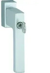 HOPPE Fenstergriff Toulon 0737S/US947-1 100NM, abschlie&szlig;bar, eckig, 7/32-42,F1