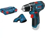 Bosch Akku-Bohrschrauber GSR 12V-15, L-BOXX Betriebsart: Akku-Betrieb|Akku enthalten:
