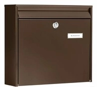 Briefkasten BURG-W&Auml;CHTER POTSDAM 877 Farbe: Braun