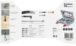 Bosch 76-tlg. Premium X-Line Bohrer- und Schrauber-Set Schrauberbit-Set-Teile: