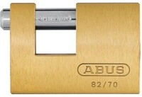 ABUS Vorh&auml;ngeschloss Monobloc 82 Schlie&szlig;ung: verschiedenschlie&szlig;end|Gr&ouml;&szlig;e: 82/70