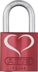 ABUS Vorh&auml;ngeschloss 72/40 Love Lock Farbe: Herz