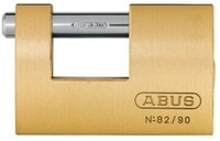 ABUS Vorh&auml;ngeschloss Monobloc 82 Schlie&szlig;ung: gleichschlie&szlig;end|Gr&ouml;&szlig;e: 82/90