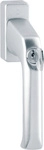 HOPPE Fenstergriff absperrbar London 013S/U34, ohne Schrauben, Aluminium Stift