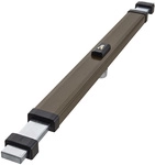 ABUS Panzerriegelschloss PR2800 Zylinder: mit Zylinder|T&uuml;rblattbreite: 980 mm -