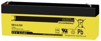 ABUS VdS Akkumulator 12 V, 2,3 Ah Kapazit&auml;t: 2.3 Ah