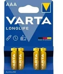 Batterie Longlife Ausf&uuml;hrung: Micro/AAA/LR03|Packinhalt: 4