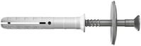 fischer Nageld&uuml;bel N 6 x 40/10 S D Senkkopf und Dichtscheibe A2 nichtrostender Stahl