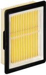 Bosch Faltenfilter f&uuml;r GAS 10.8 V-LI / GAS 12V Plisseefilter als Ersatzfilter: