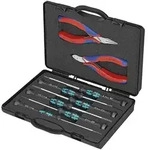 KNIPEX Zangen-Set Elektronik 8-teilig