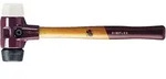 Schonhammer Simplex, Schlagk&ouml;pfe aus Gummi-Komposition/Nylon, mittelhart/hart