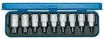 GEDORE Schraubendrehereinsatz-Satz 1/2" T20 bis T60 9-teilig