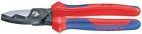 KNIPEX Kabelschere mit Mehrkomponenten-Griffen 200mm