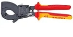 VDE-Kabelschere, Kopf lackiert, Knipex L&auml;nge: 250 mm