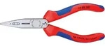 KNIPEX Verdrahtungszange poliert mit 2-Komponenten-Griffen mm